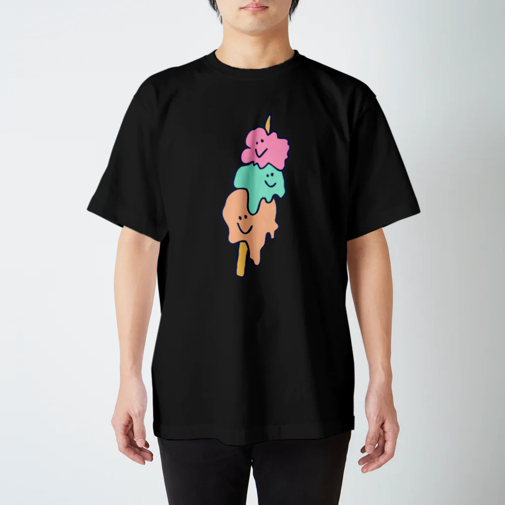 世紀末事件の串刺しあいすちゃん スタンダードTシャツ