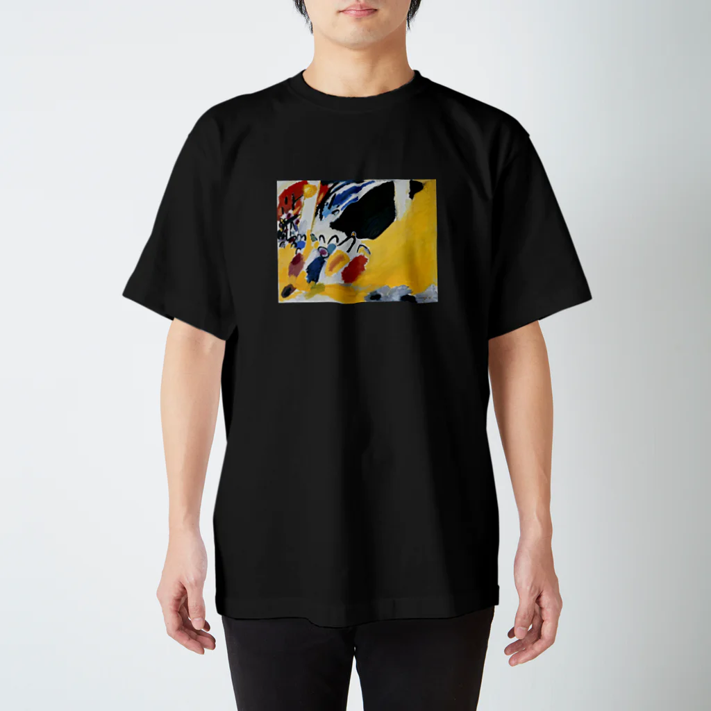 impressionismのWassily Kandinsky - Impression III (Konzert) スタンダードTシャツ