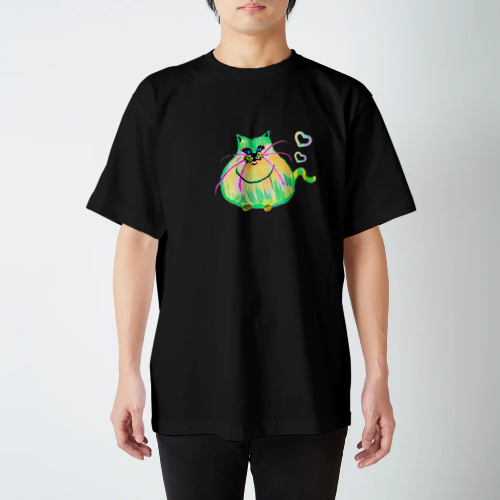 お味噌ちゃん👺LINEスタンプものWithCat Regular Fit T-Shirt