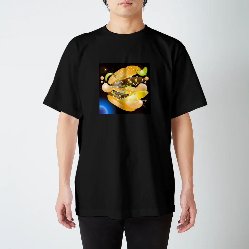 ラスティの無重力ショップの無重力ハンバーガー スタンダードTシャツ