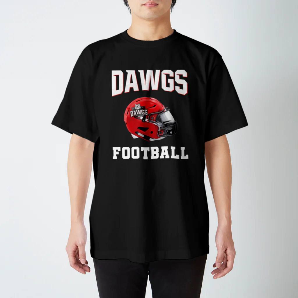 TEAM DAWGS STOREのDAWGS Helmet Regular Fit T-Shirt