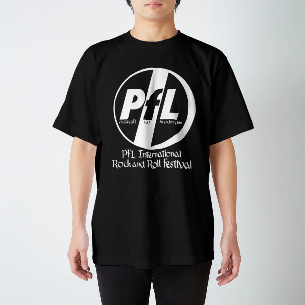THE 凱旋門ズ OFFICIAL STOREのPfL International Official Goods -White Series- スタンダードTシャツ