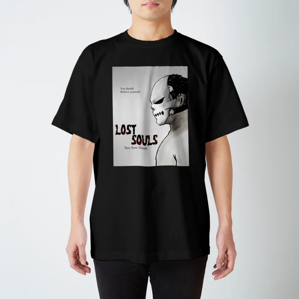 Lost Soulsのlostsouls jigsaw  Regular Fit T-Shirt