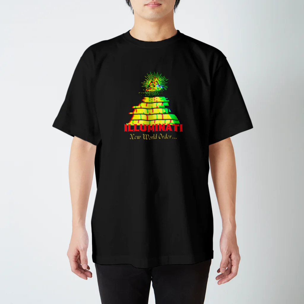 Mystery World Center（ミステリーワールドセンター）のILLUMINATI（イルミナティ） Regular Fit T-Shirt