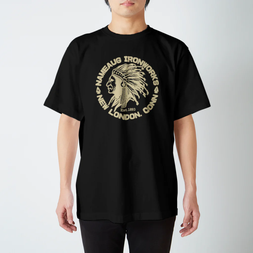 CRUTHのNAMEAUG IRONWORKS - NEW LONDON, CONN. USA #2 スタンダードTシャツ