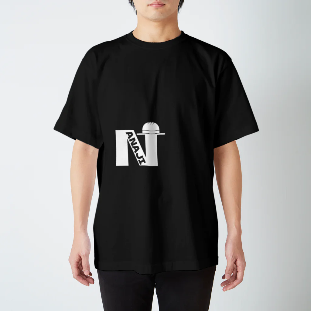 NANAJI@どやさ‼︎TVのななじT ロゴ 黒 Regular Fit T-Shirt