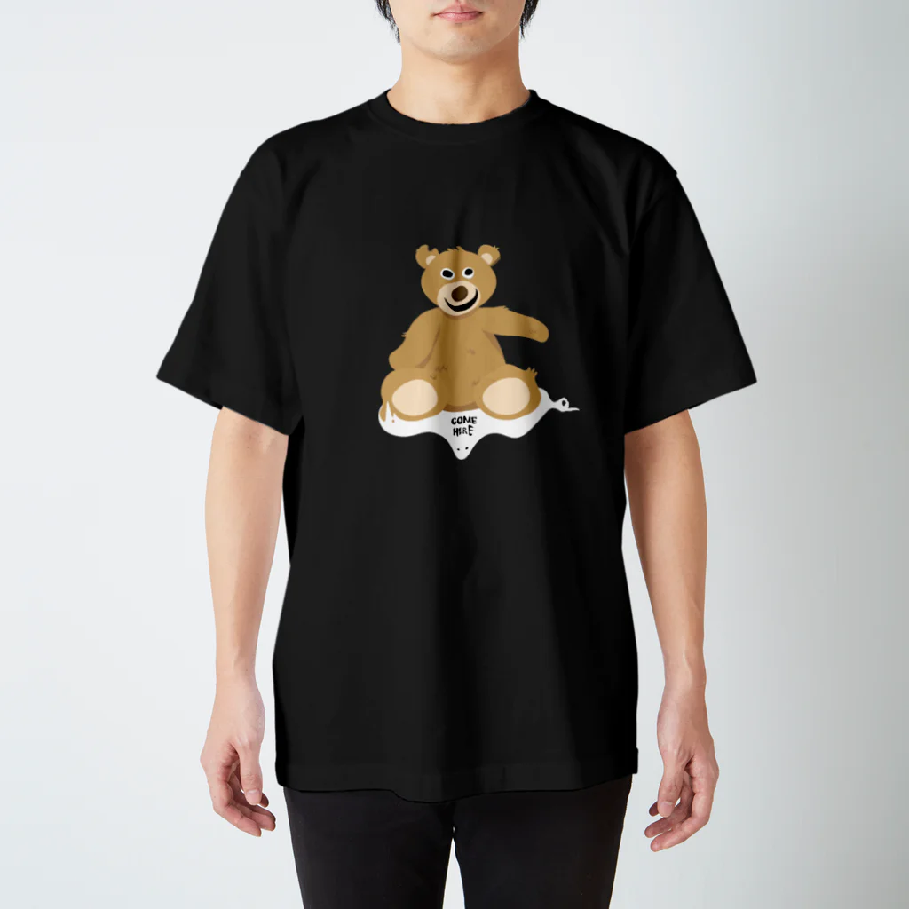 1847のHauted Teddy bear (Dark) Regular Fit T-Shirt