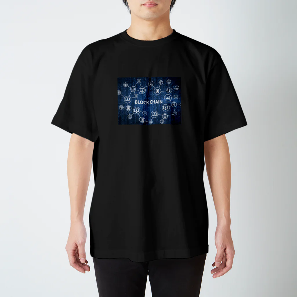 仮想通貨グッズショップのブロックチェーン Regular Fit T-Shirt