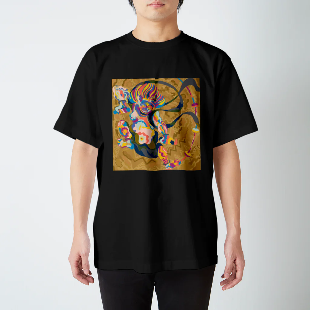 天国Tシャツの雷神さま スタンダードTシャツ