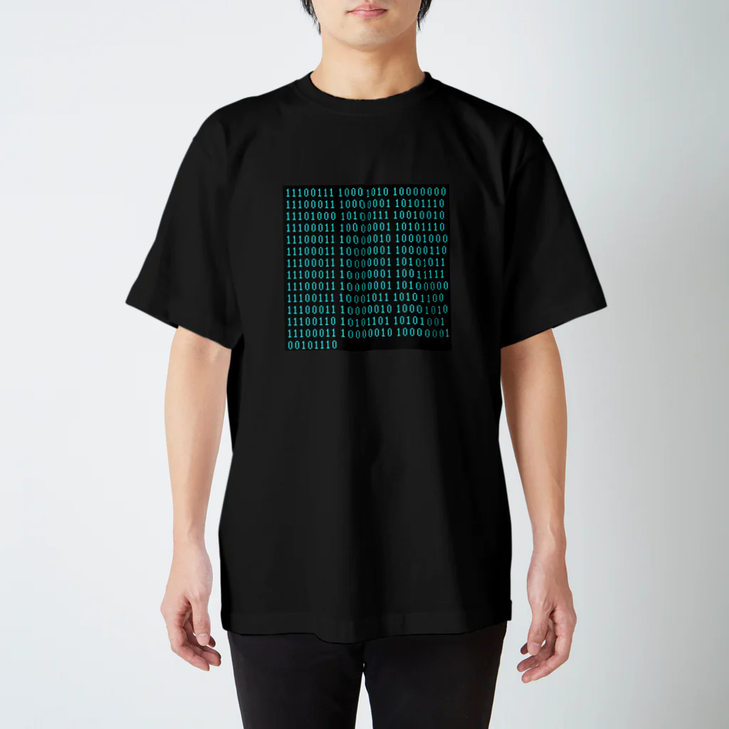 はだかのとくいてんの犀の角のようにただ独り歩め。 スタンダードTシャツ