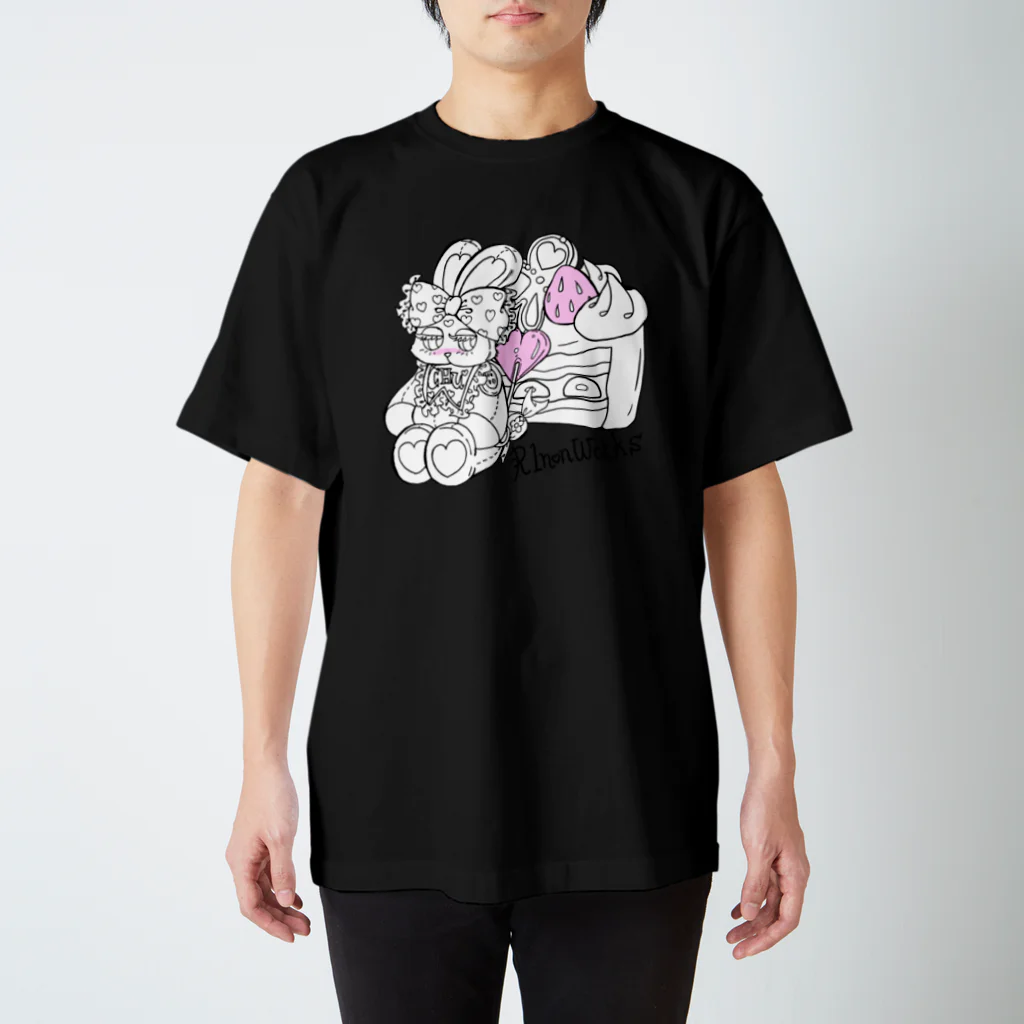 🌷R1nonWorks（りのんわーくす）🌷のホワイト　ver Regular Fit T-Shirt