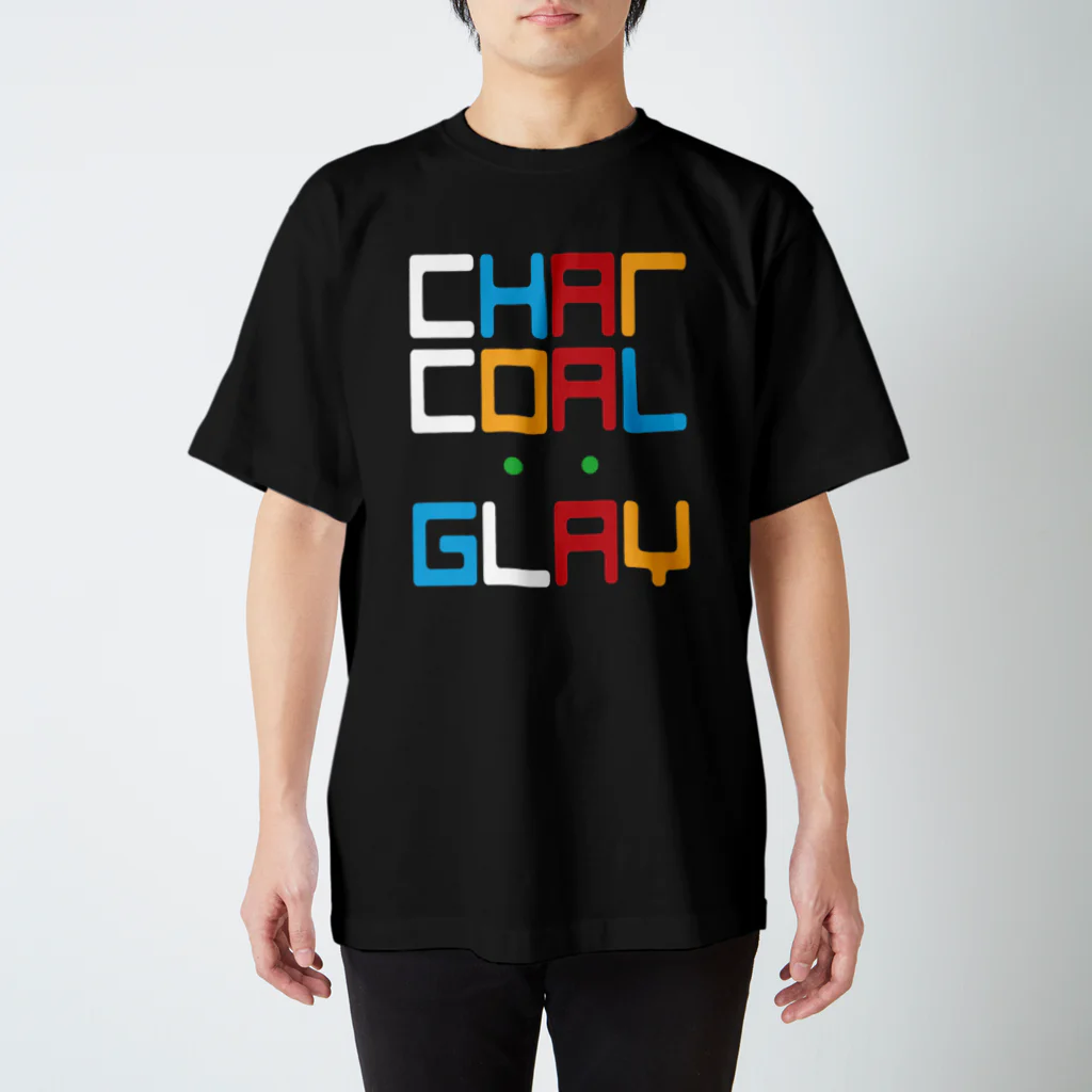 Charcoal:GrayのCharcoal:Gray バンドロゴ スタンダードTシャツ