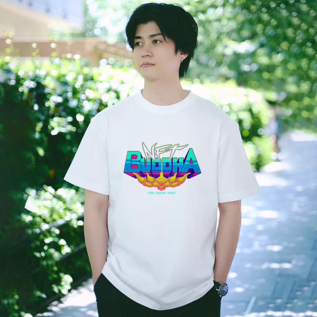 TOKOYO SHOPのNFT BUDDHA_000_LOGO Regular Fit T-Shirt