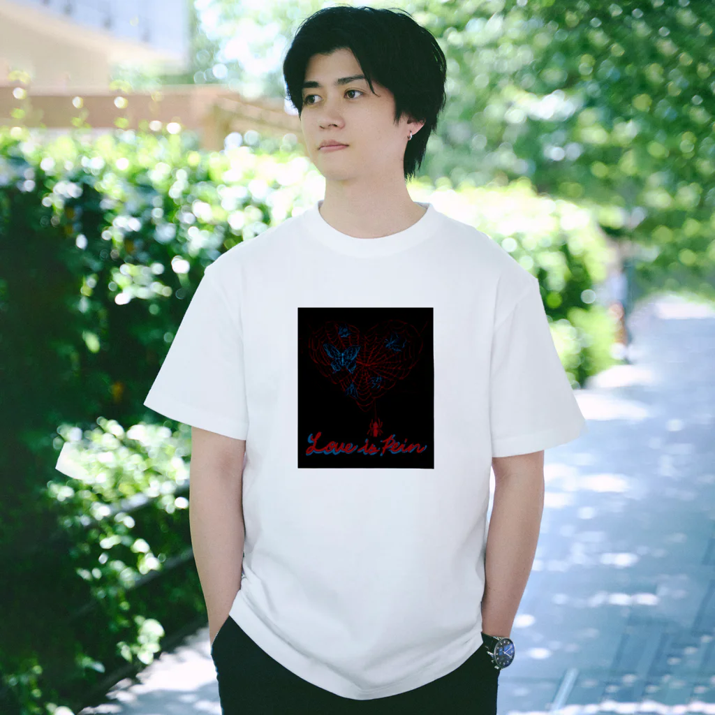 くろギャルのくろギャル love in pain Tシャツ　黒 Regular Fit T-Shirt