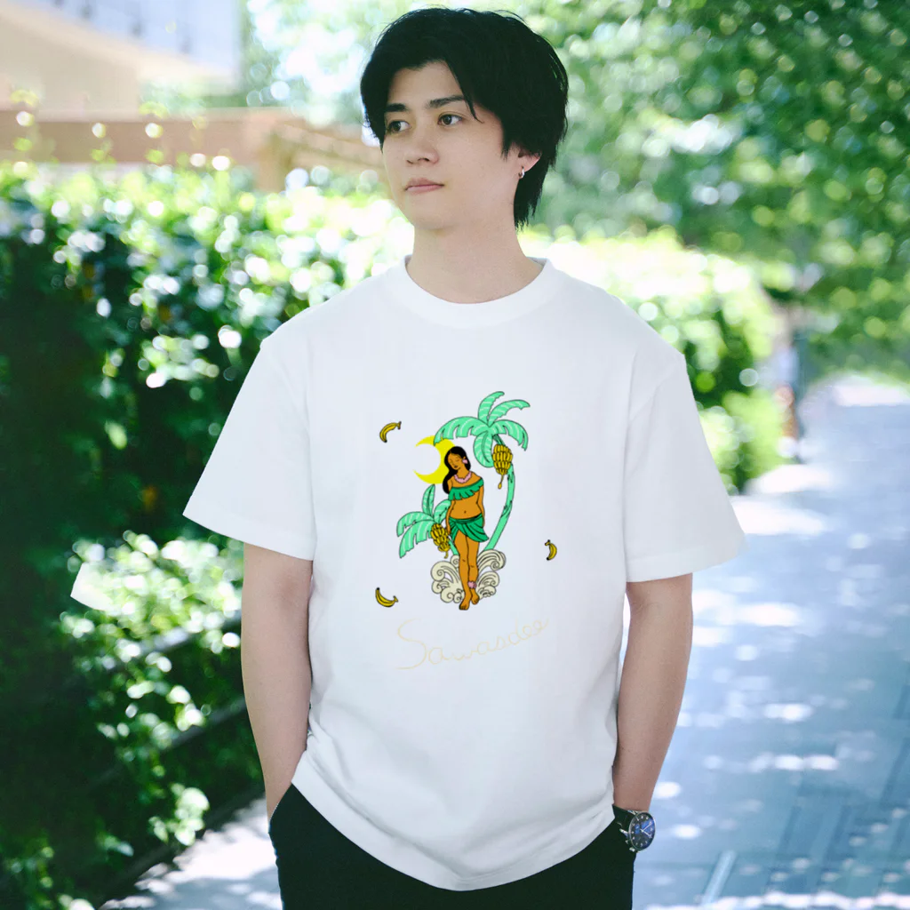タイランドハイパーリンクス公式ショップのタイの妖怪「ナーンターニー」 BLACK Regular Fit T-Shirt