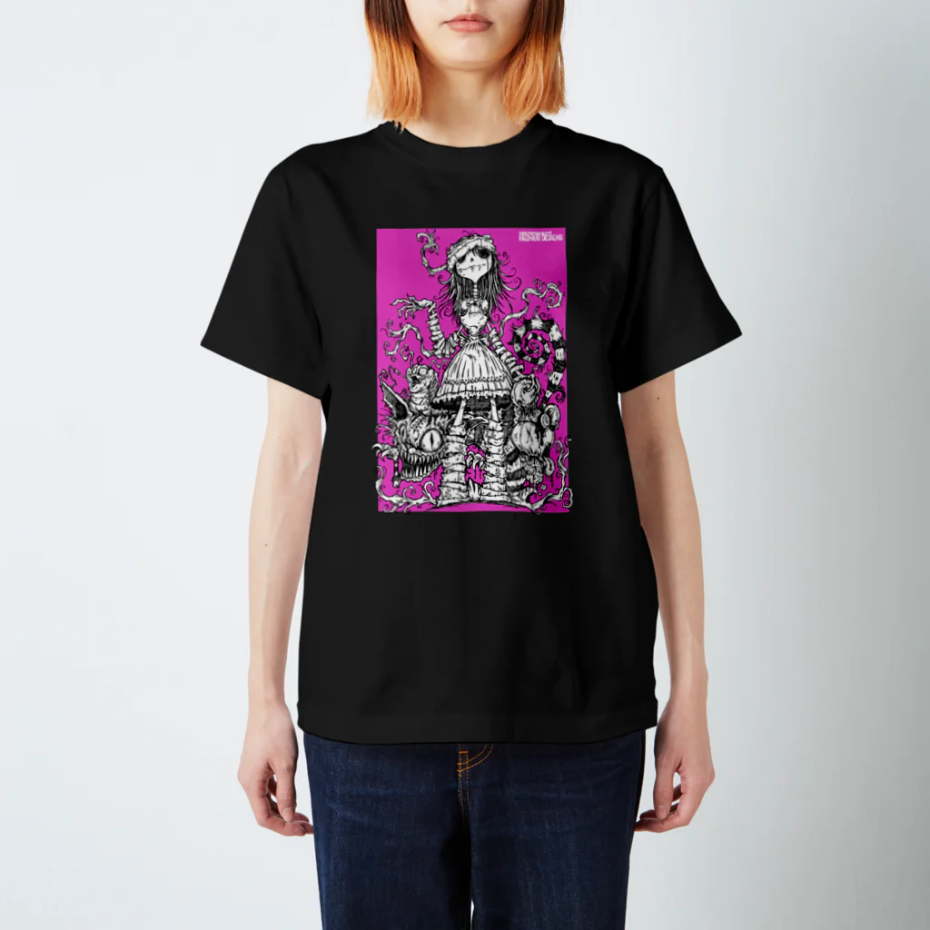 KAGEMARU ARTのUNDEAD ALICE Regular Fit T-Shirt
