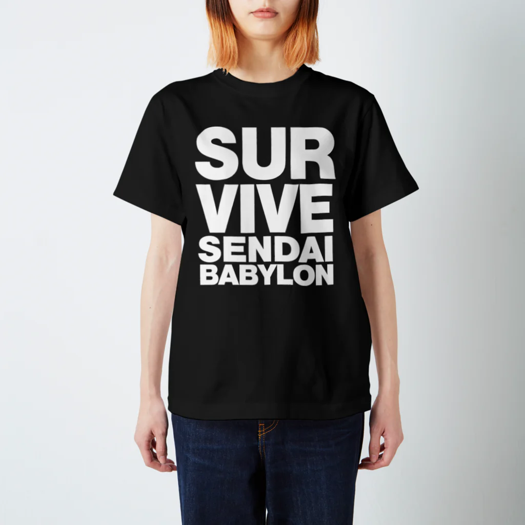 SURVIVESENDAIBABYLON@鈴木無花果のSURVIVESENNDAIBABYLON Regular Fit T-Shirt