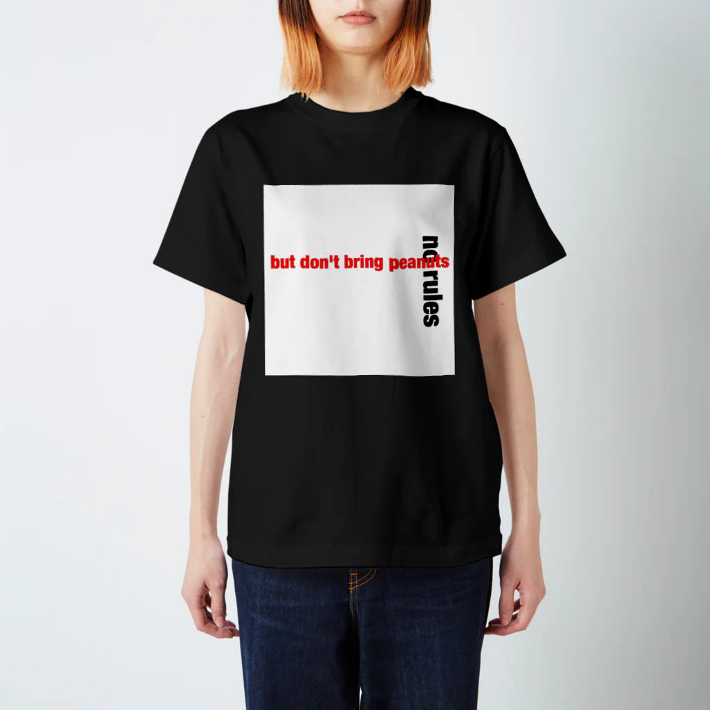 FEELING NOTHING のNo peanuts スタンダードTシャツ