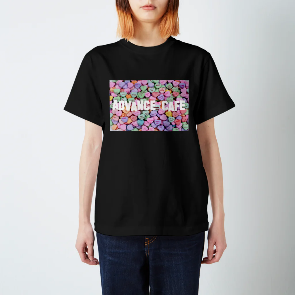 Les Ailes Confiserie SUZURI支店のAdvance cafe    pill スタンダードTシャツ