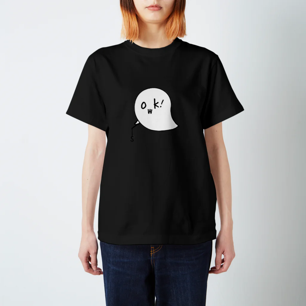 showki/ShokiKusakabe Officialgoodsのowk!-kun スタンダードTシャツ