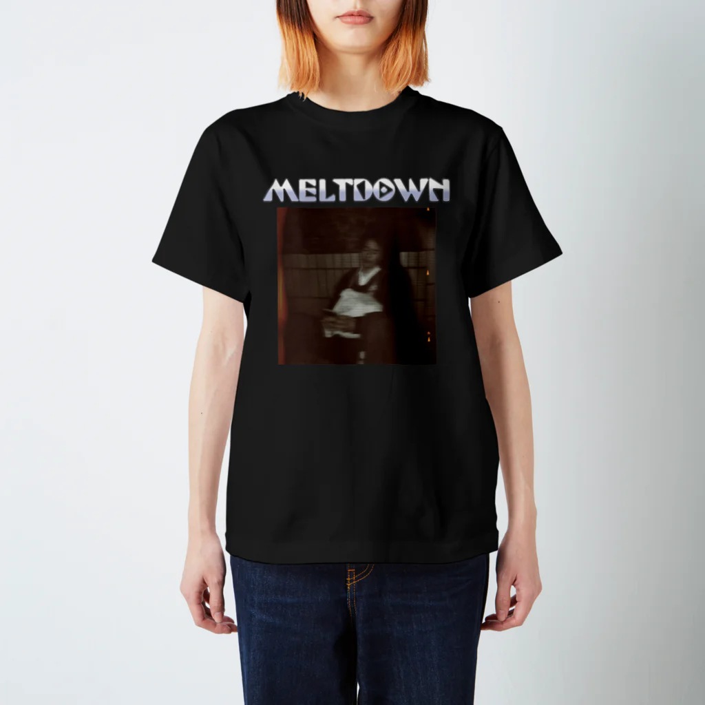 KOBAYASHI MELTDOWN.jpのA MELTDOWN IN A HAZE (ORANGISH VER.) スタンダードTシャツ