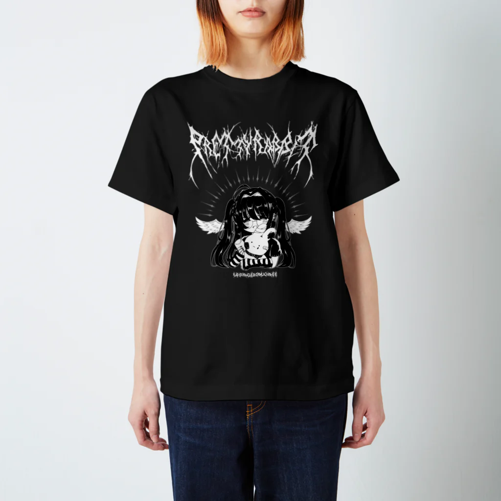 みなづきしずくのおみせ。の† Rabbit Angel † Regular Fit T-Shirt