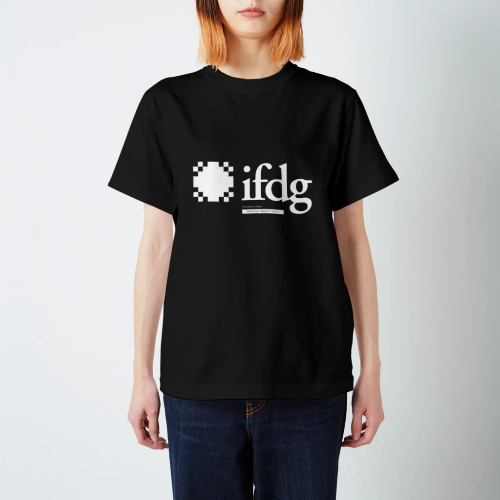 Infledge DesignのIFDG_1 WHT スタンダードTシャツ