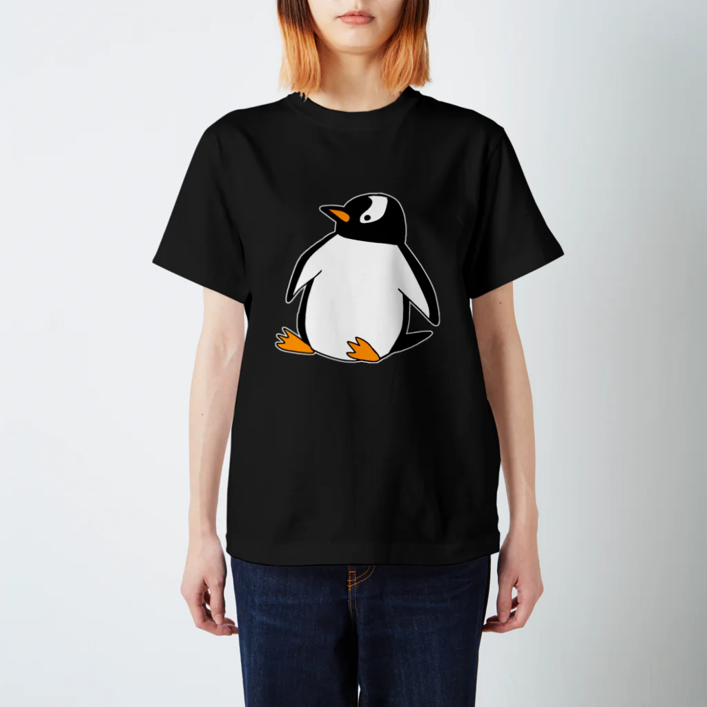 PGcafe-ペンギンカフェ-のジェンツーペンギンくん スタンダードTシャツ