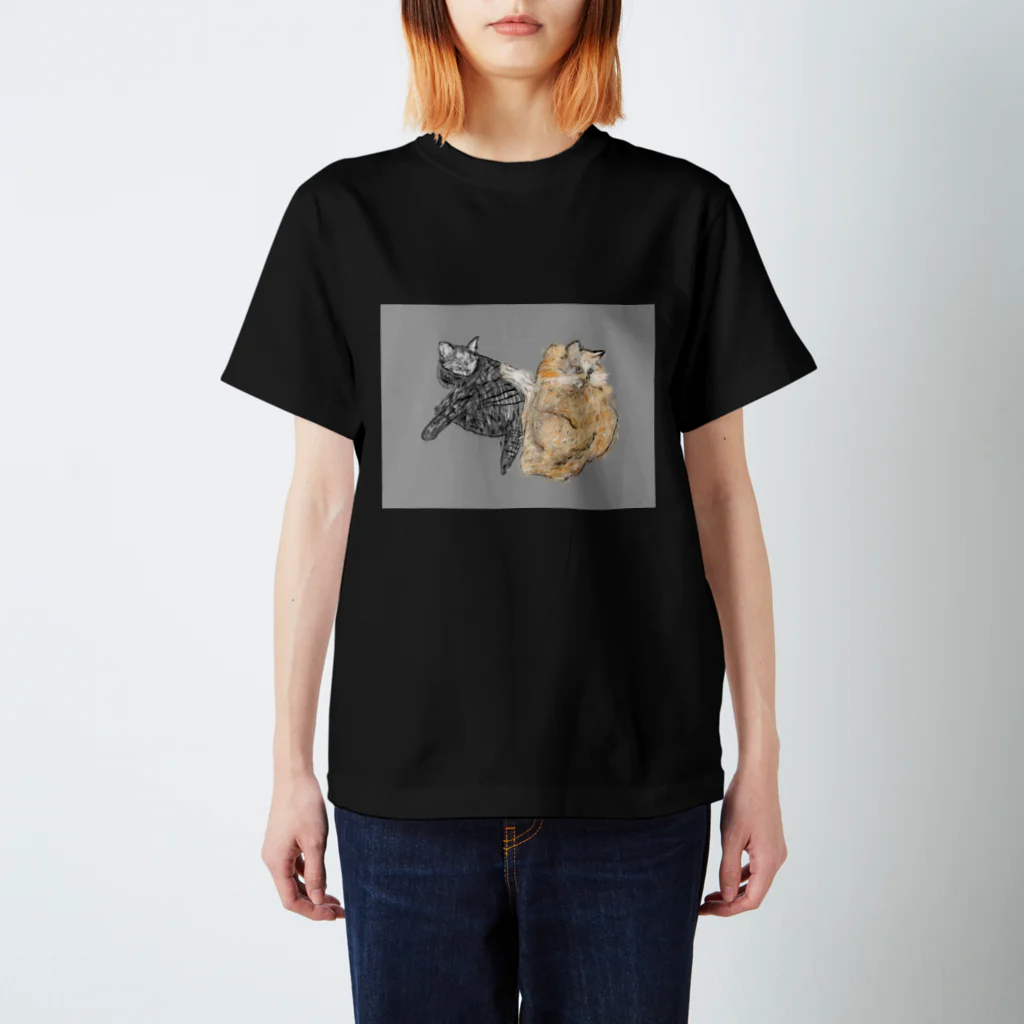 umekichinanoのCat & Beast スタンダードTシャツ