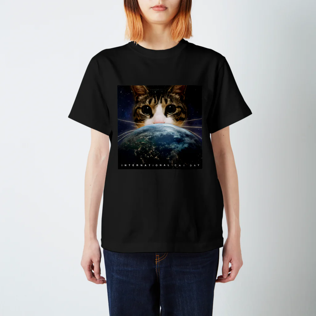 コルメルの地球ねこ【利益は全額寄付】 スタンダードTシャツ