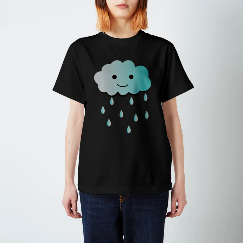 chicodeza by suzuriの今日は雨の日 Regular Fit T-Shirt