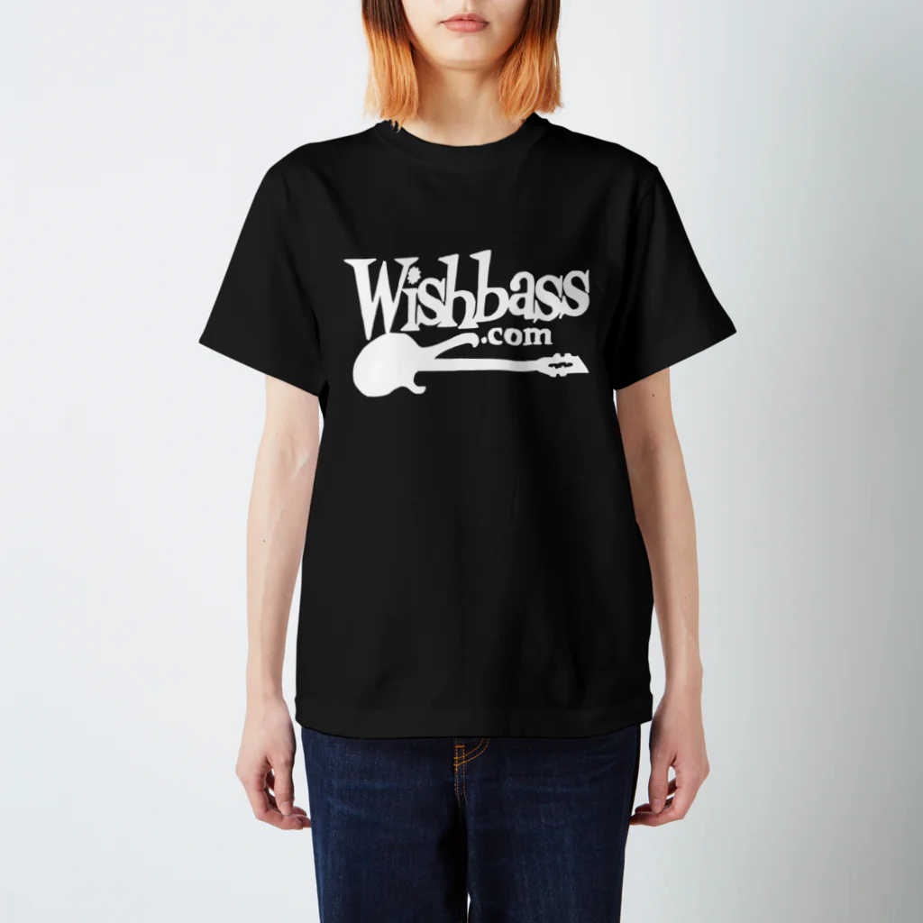 Wishbass JapanのWishbass Tee (White Logo) Regular Fit T-Shirt