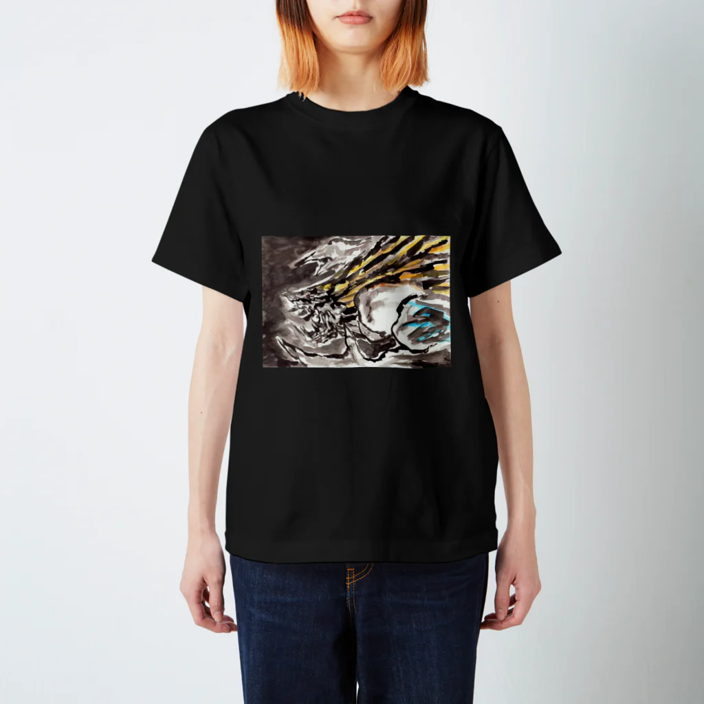 jusanryuの黒竜 スタンダードTシャツ