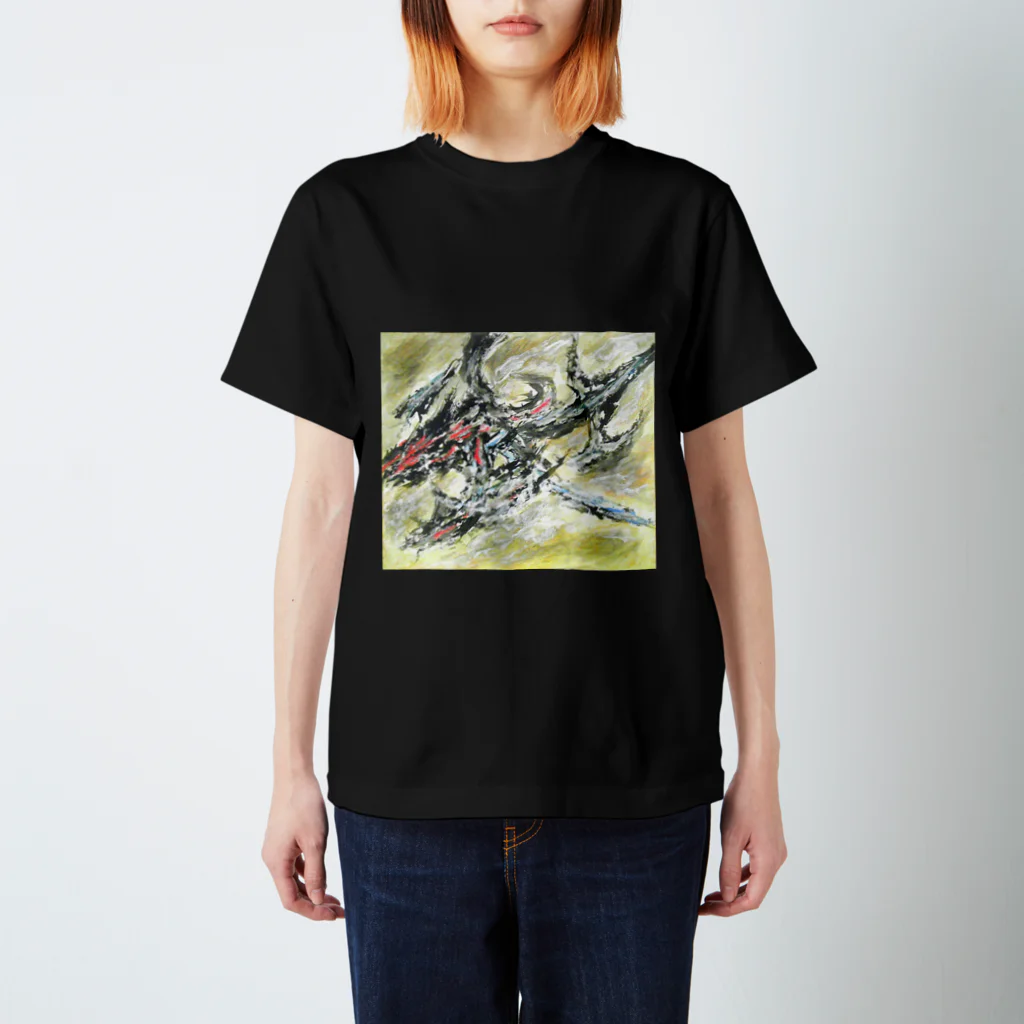 jusanryuの竜文字「武士」 スタンダードTシャツ