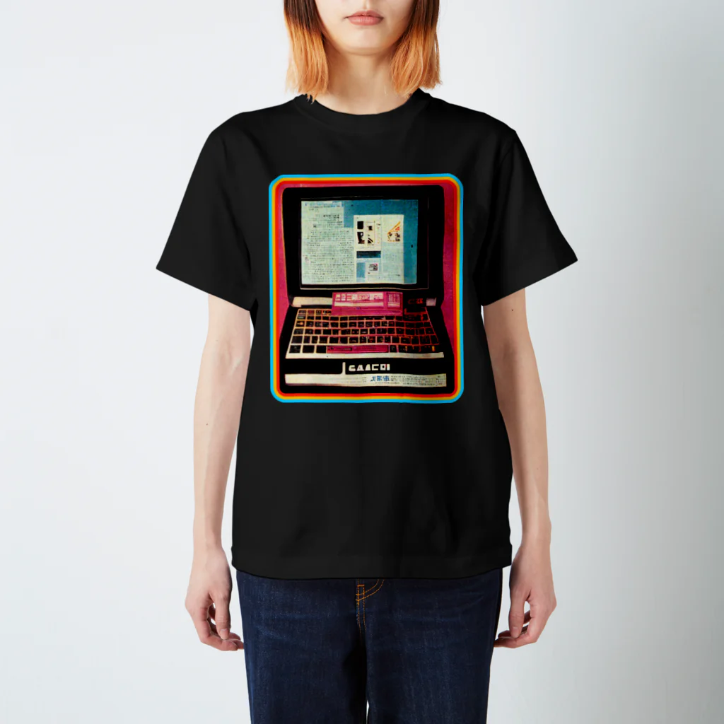 Neokiの80年代の架空PC スタンダードTシャツ