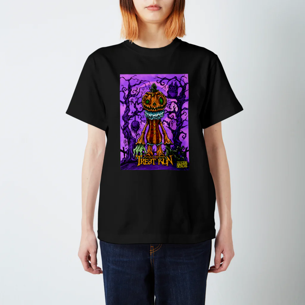 KAGEMARU ARTのトリートくん Regular Fit T-Shirt