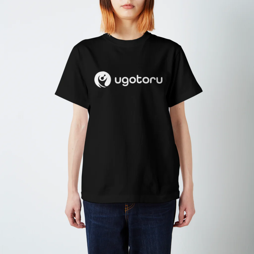 ウゴトルグッズストアのウゴトル黒Tシャツ（モノクロ） Regular Fit T-Shirt