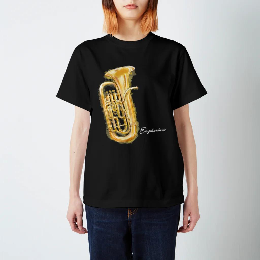 Kayo_ootsuyamaのユーフォニアム（BLACK） スタンダードTシャツ