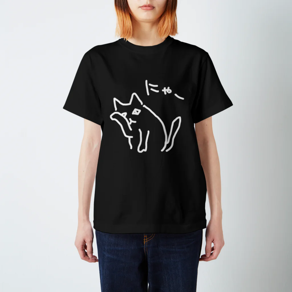 ののの猫屋敷の【ちらみ】 Regular Fit T-Shirt