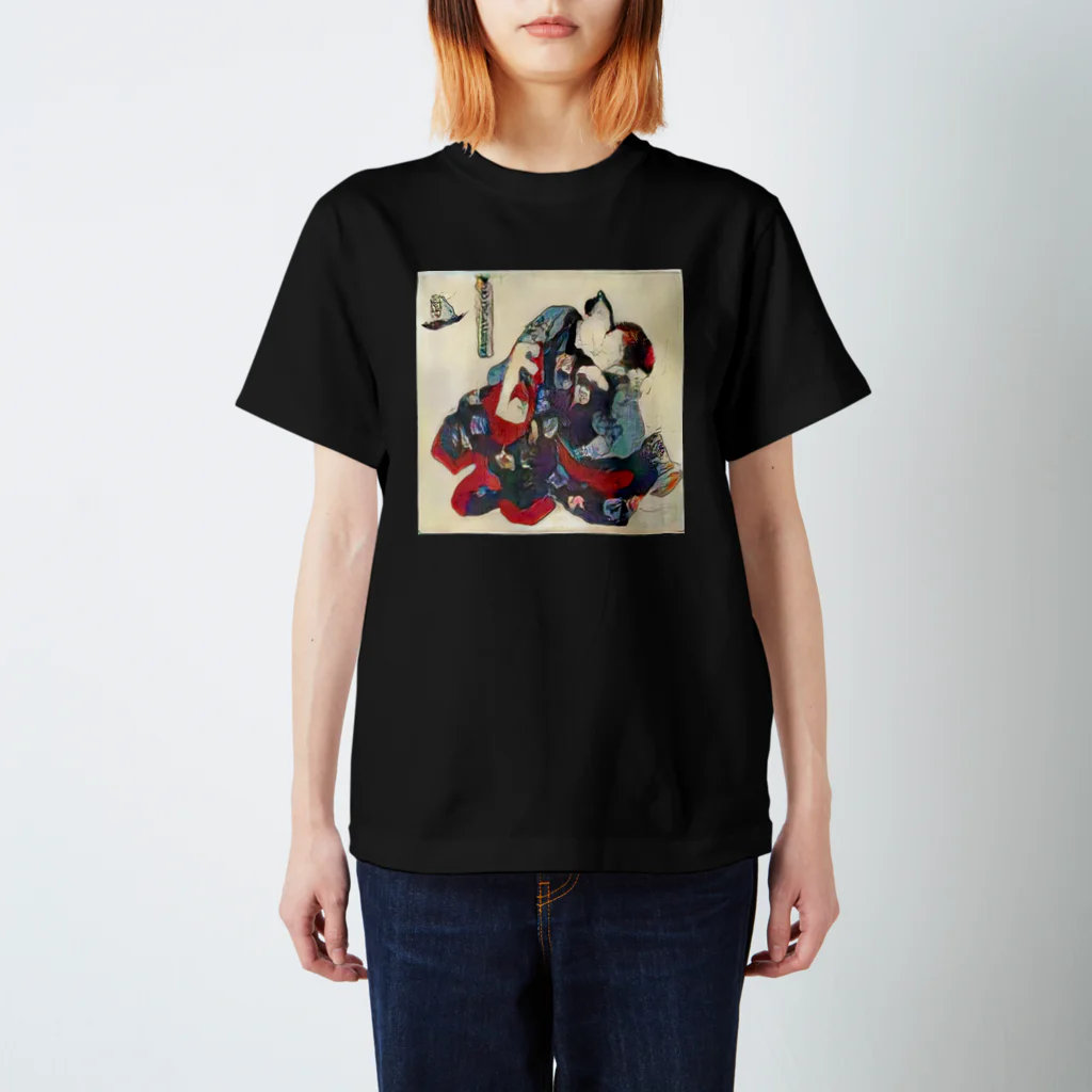 👻AI Creator👻のAI春画tee -接吻- スタンダードTシャツ