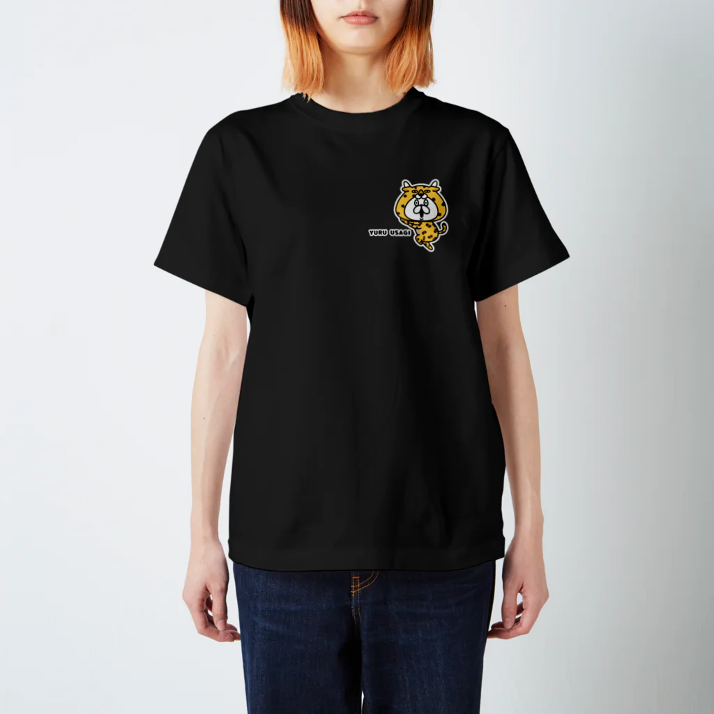 chococo_yuruusagiのゆるうさぎ うヒョ～ Regular Fit T-Shirt