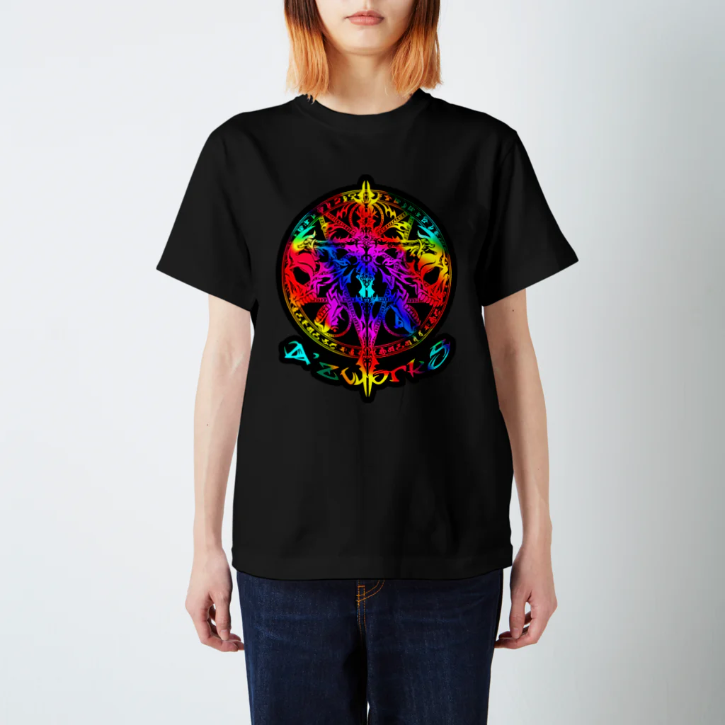 Ａ’ｚｗｏｒｋＳのTRIBALCROSS SCRATCHART スタンダードTシャツ