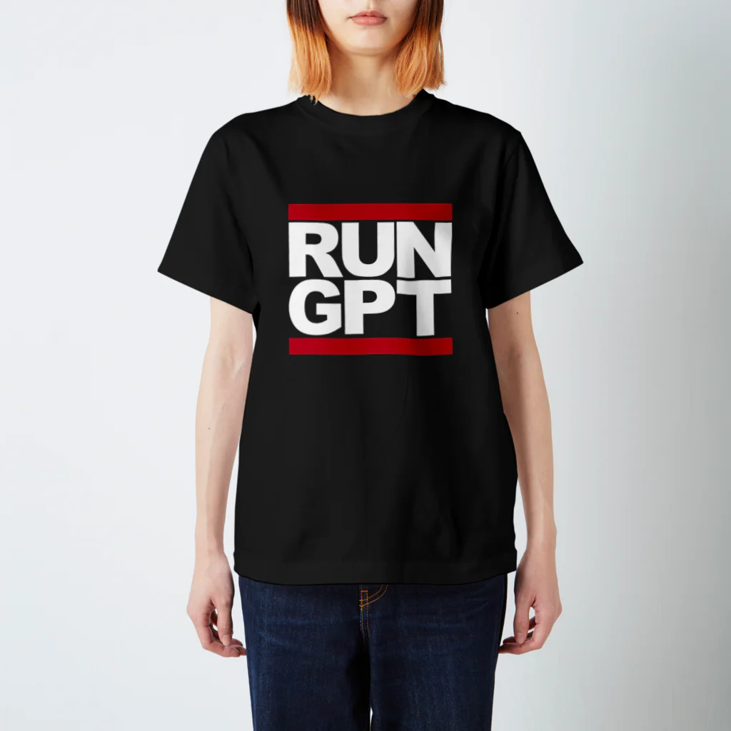 Geeky Parody TeeのRUN-GPT スタンダードTシャツ