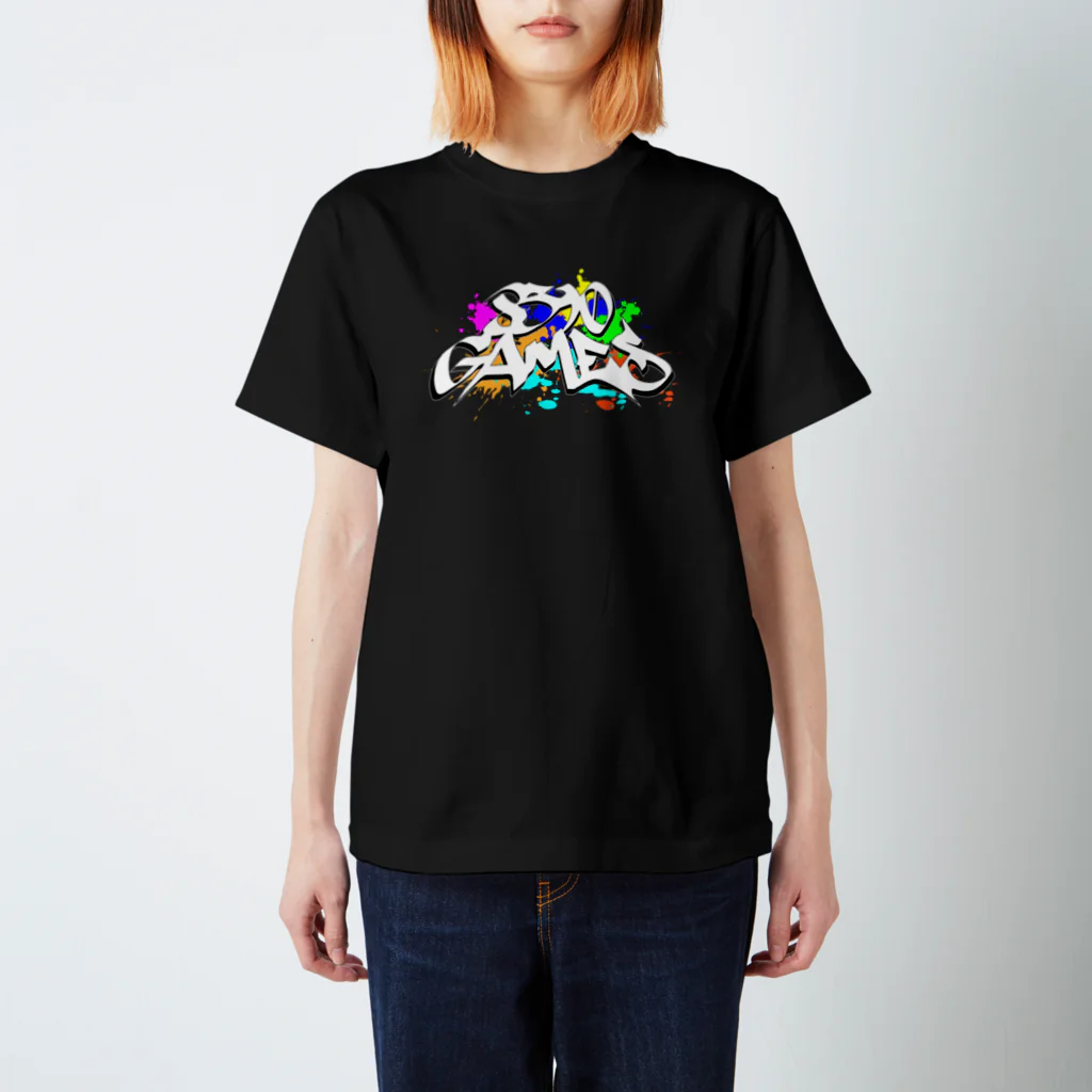 【公式】8390GAMESの8390GAMES（黒） スタンダードTシャツ