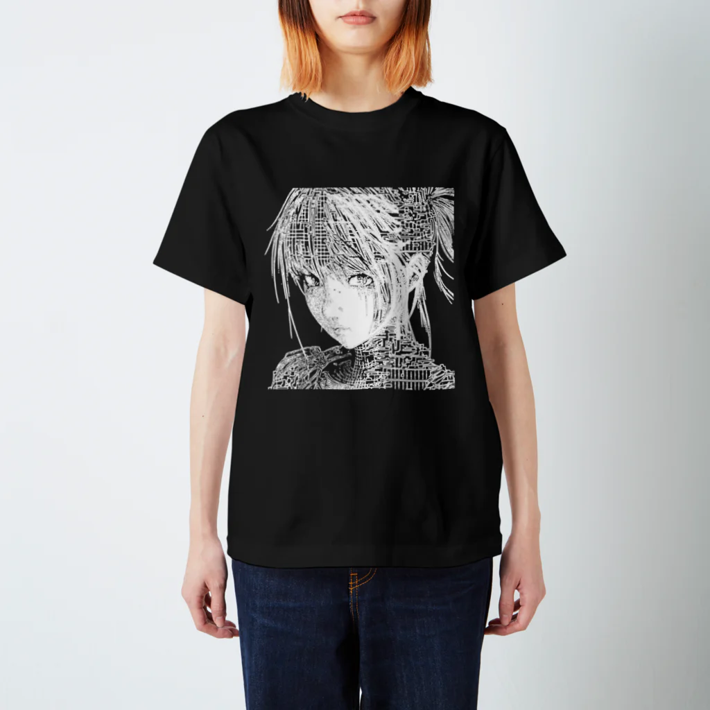 AiDesignのWoman in Metaverse Regular Fit T-Shirt