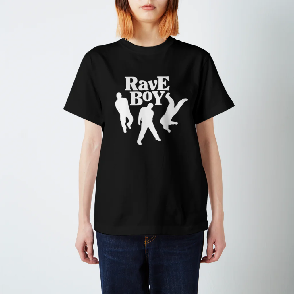 Mohican GraphicsのRave Boy Records スタンダードTシャツ