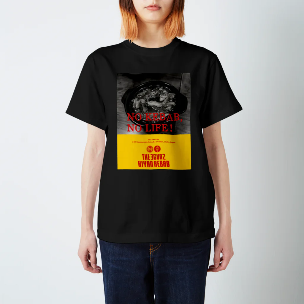 BlackRedCheeZのThe3Gunz／NKNL.other colors Regular Fit T-Shirt