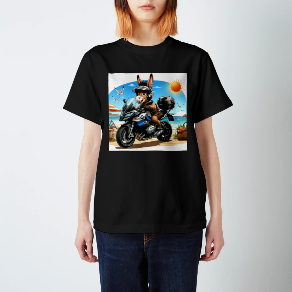 ワイズショップの可愛いロバライダー Regular Fit T-Shirt