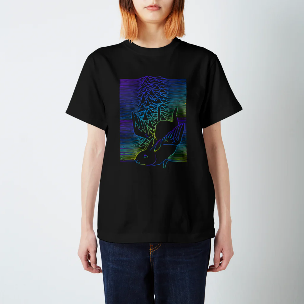 AngelRabbitsの天使うさぎの波 Regular Fit T-Shirt