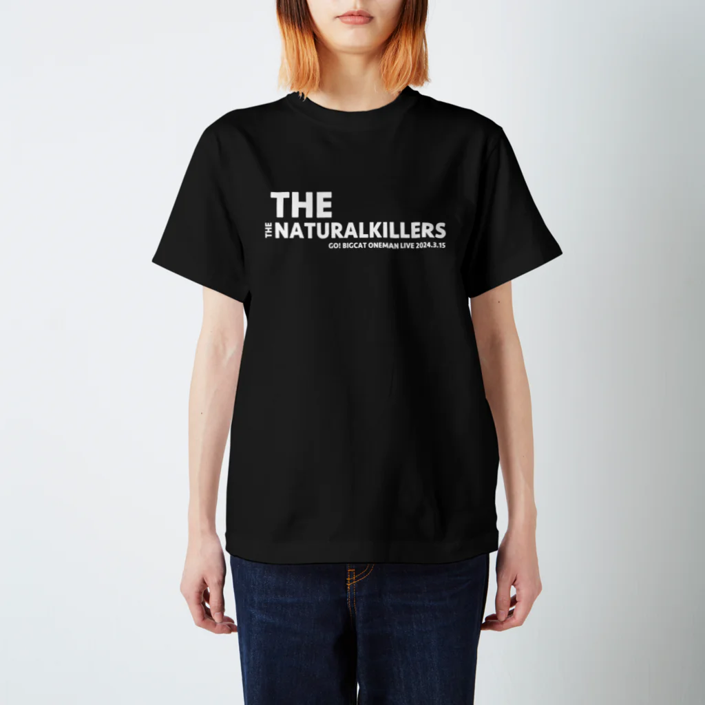 THENATURALKILLERSオンデマンドのBIGCAT応援宣伝グッズ　文字色白 スタンダードTシャツ